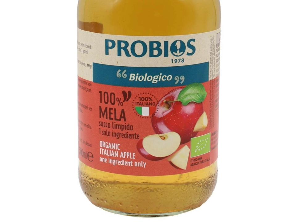 100% Mela Italiana - PROBIOS -0.500 Kg/Lt