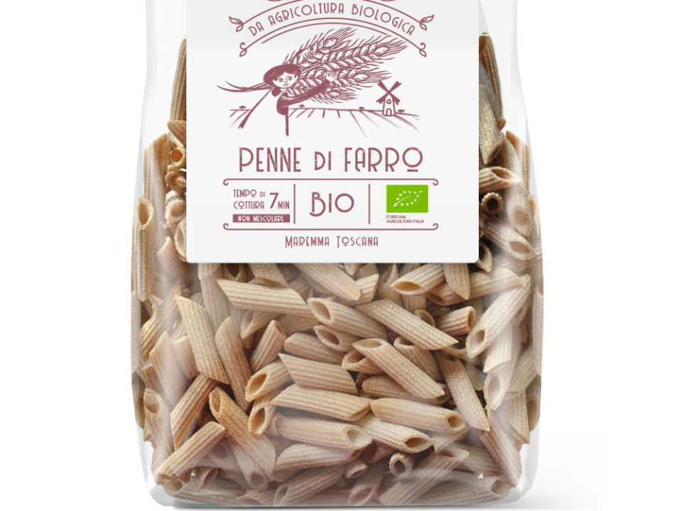 Penne Rigate di Farro - LE MACCHIE ALTE -0.500 Kg/Lt